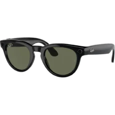 Смарт-окуляри Ray-Ban Meta Headliner Large - Shiny Black / G-15 Green (RW4009F 601/71 51-23)
