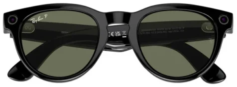 Смарт-окуляри Ray-Ban Meta Headliner Large - Shiny Black / G-15 Green (RW4009F 601/71 51-23) - Зображення 6